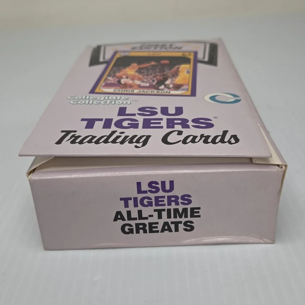 1990 LSU Tigers Collegiate Collection First Edition Wax Box - Maravich, Jackson